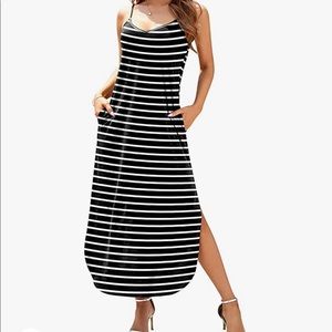 Striped Maxi Dress